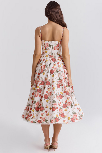 Lieselotte | Tailliertes Spaghetti-Kleid