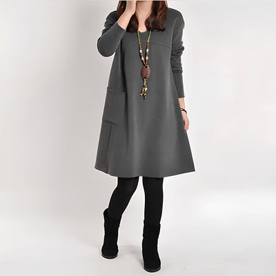 Ilona | Klassisches Pulloverkleid
