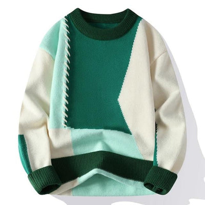Joel | Gemütlicher Patchwork-Pullover
