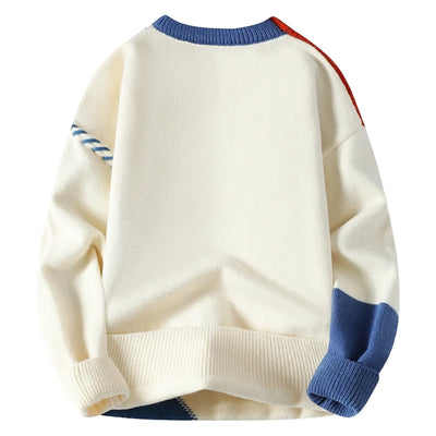 Joel | Gemütlicher Patchwork-Pullover