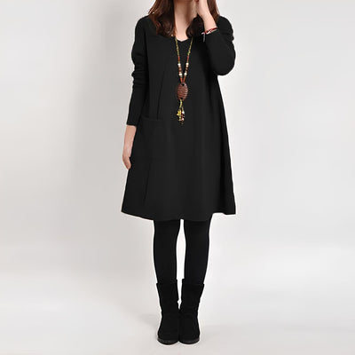 Ilona | Klassisches Pulloverkleid