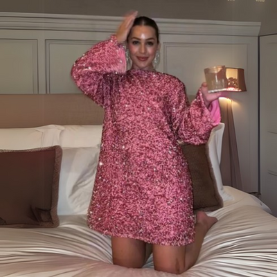 Elsa | Glitzerndes Kleid
