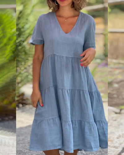 Susan | V-Ausschnitt-Kleid