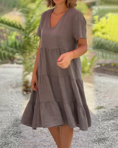 Susan | V-Ausschnitt-Kleid