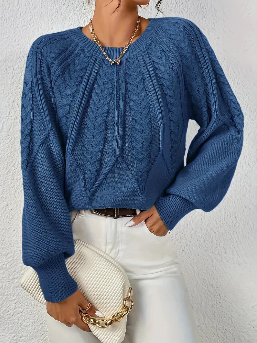 Alice | Klassischer Strickpullover