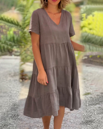 Susan | V-Ausschnitt-Kleid