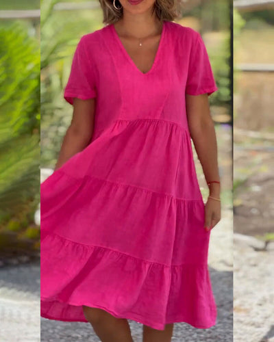 Susan | V-Ausschnitt-Kleid