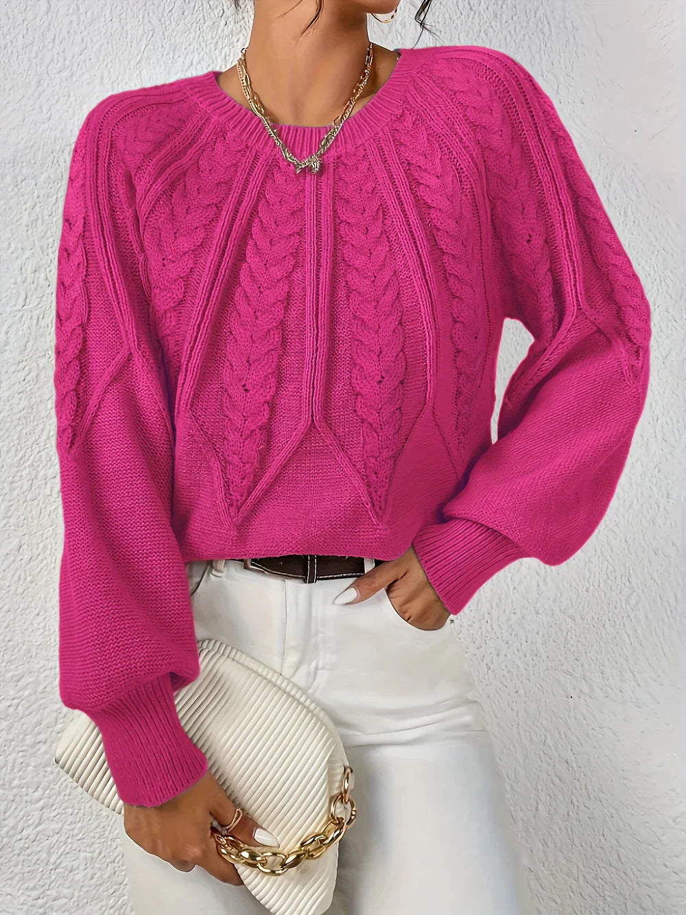Alice | Klassischer Strickpullover