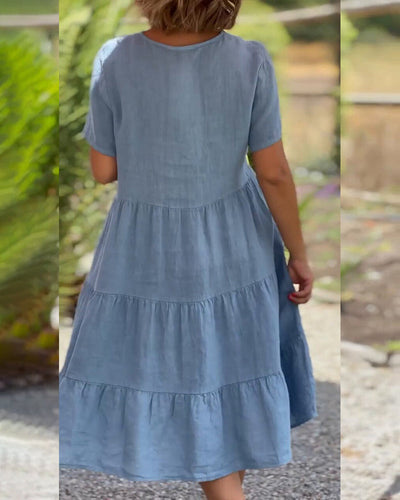 Susan | V-Ausschnitt-Kleid