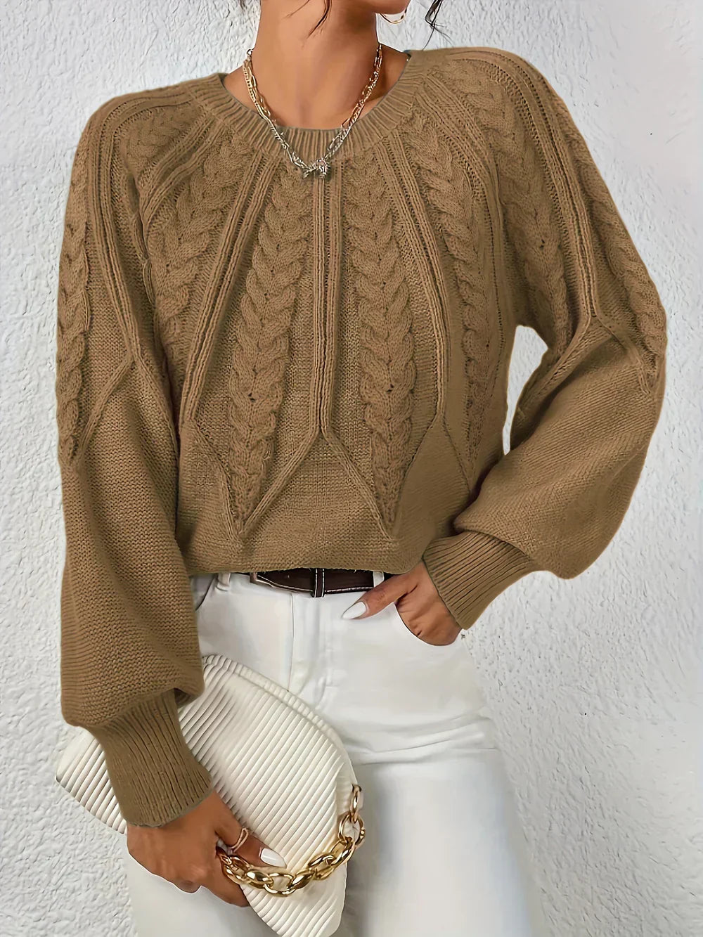 Alice | Klassischer Strickpullover