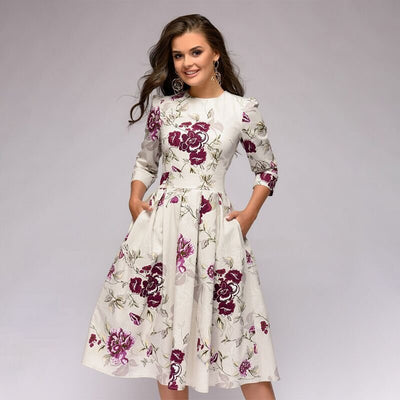 Sibylle | Florales Kleid