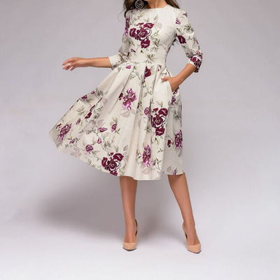 Sibylle | Florales Kleid
