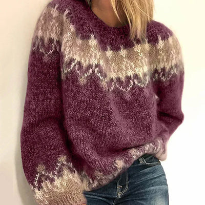 Liza | Gemütlicher Mohair Strickpullover