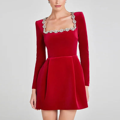 Adelin | Elegantes A-Linien-Minikleid