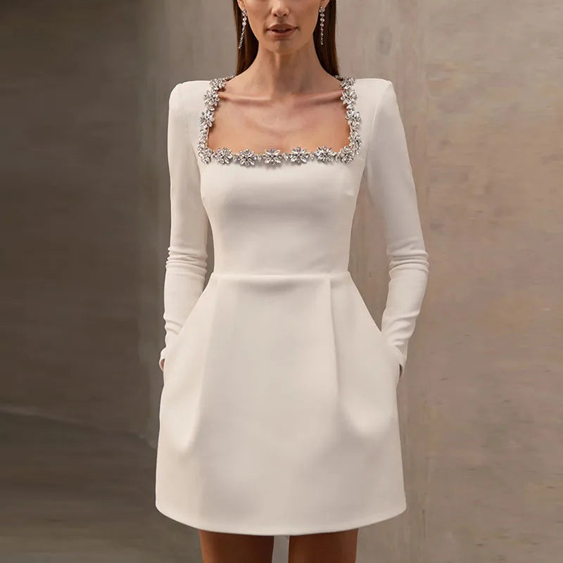 Adelin | Elegantes A-Linien-Minikleid