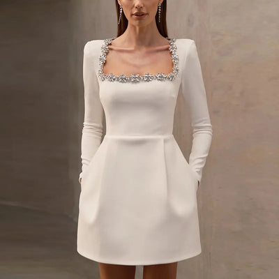 Adelin | Elegantes A-Linien-Minikleid