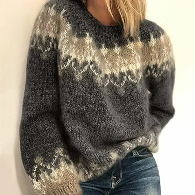 Liza | Gemütlicher Mohair Strickpullover