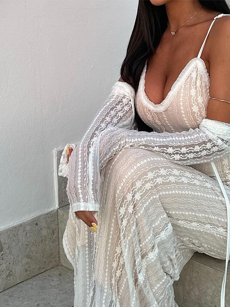 Rina | Figurbetontes Maxikleid