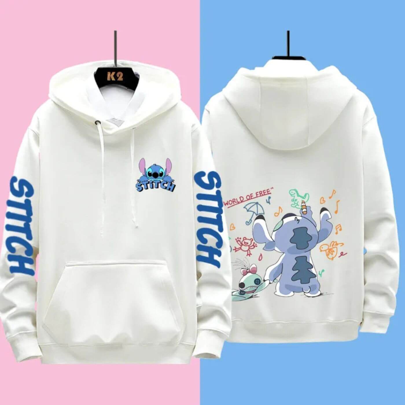 STC | Komfortabler Disney Stitch Hoodie