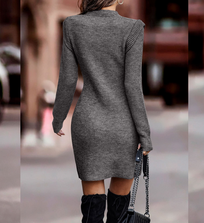 Madisyn | Stilvolles Strickkleid
