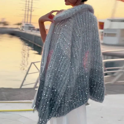 Angelina | Luxuriöser Strickpullover mit Glitzer