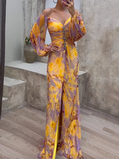 Stella | Attraktives V-Ausschnitt-Kleid