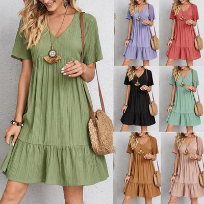 Solenne | Bohème Swing-Kleid
