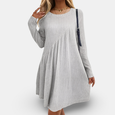 Clarita | Weiches Langarmkleid