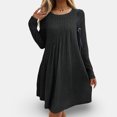 Clarita | Weiches Langarmkleid