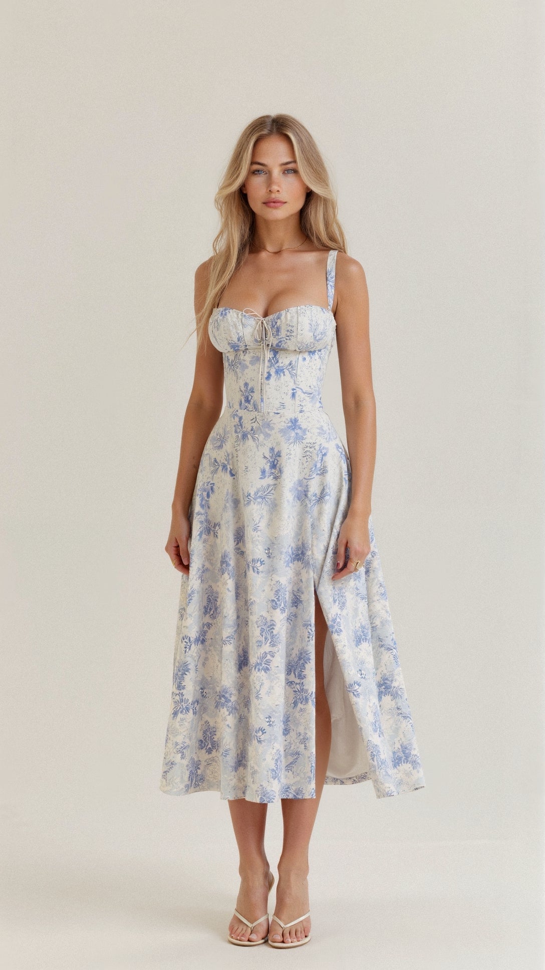 Josmara | Elegantes Kleid mit Schlitz