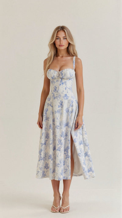 Josmara | Elegantes Kleid mit Schlitz