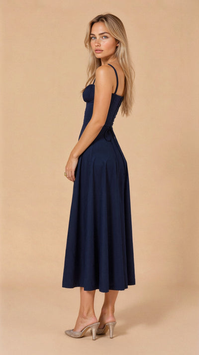Josmara | Elegantes Kleid mit Schlitz