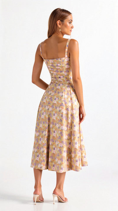 Josmara | Elegantes Kleid mit Schlitz