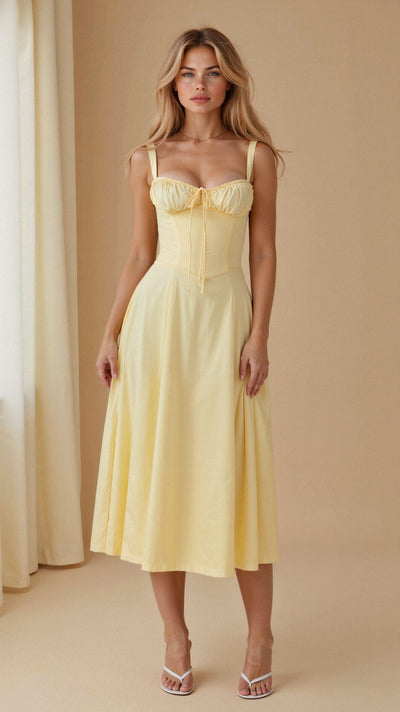 Josmara | Elegantes Kleid mit Schlitz