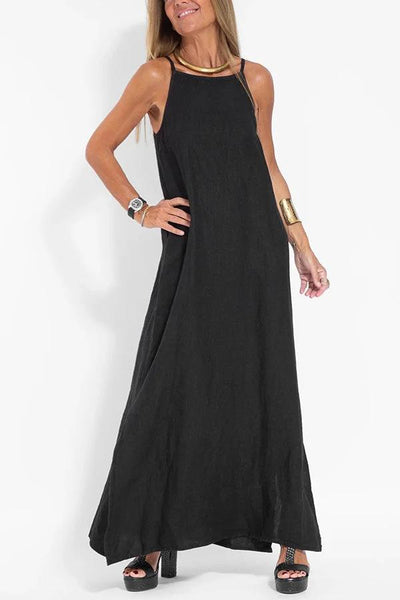 Alwine | Stilvolles Neckholder-Kleid