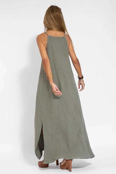 Alwine | Stilvolles Neckholder-Kleid