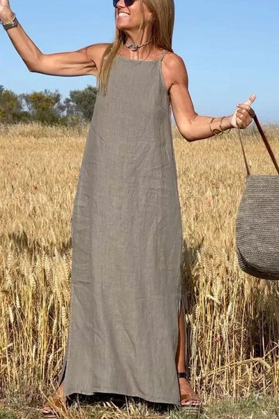 Alwine | Stilvolles Neckholder-Kleid
