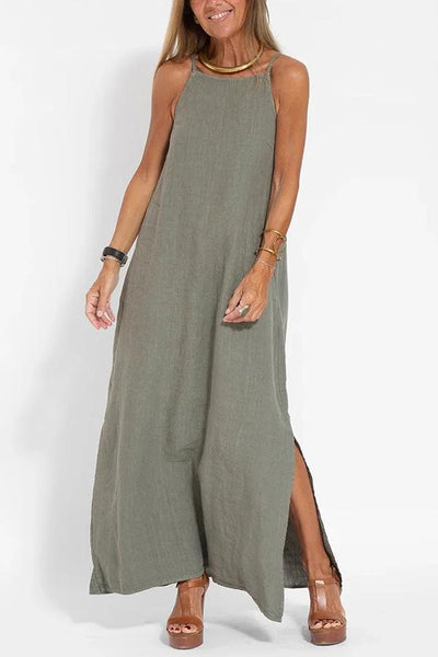 Alwine | Stilvolles Neckholder-Kleid