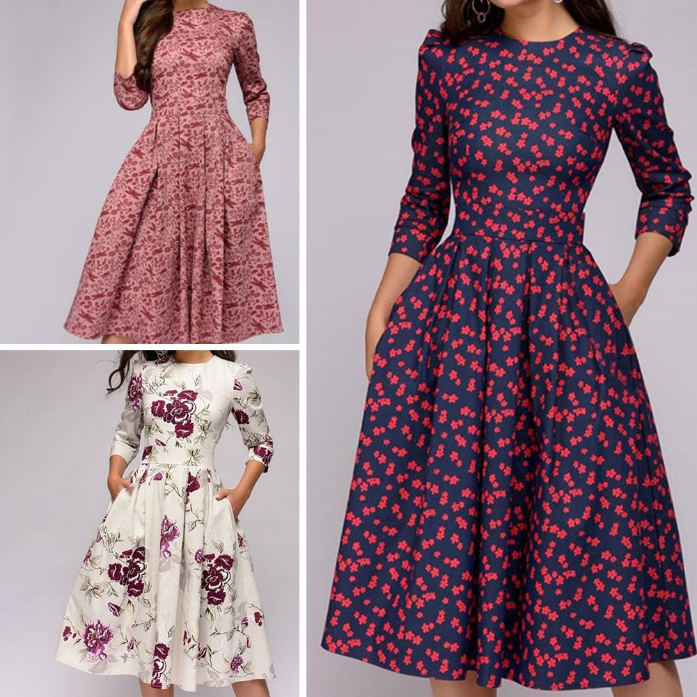Sibylle | Florales Kleid