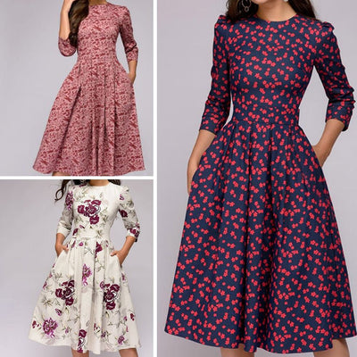 Sibylle | Florales Kleid