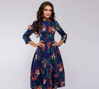 Sibylle | Florales Kleid