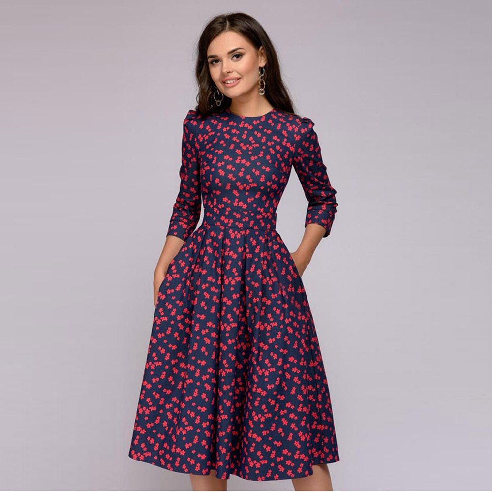 Sibylle | Florales Kleid