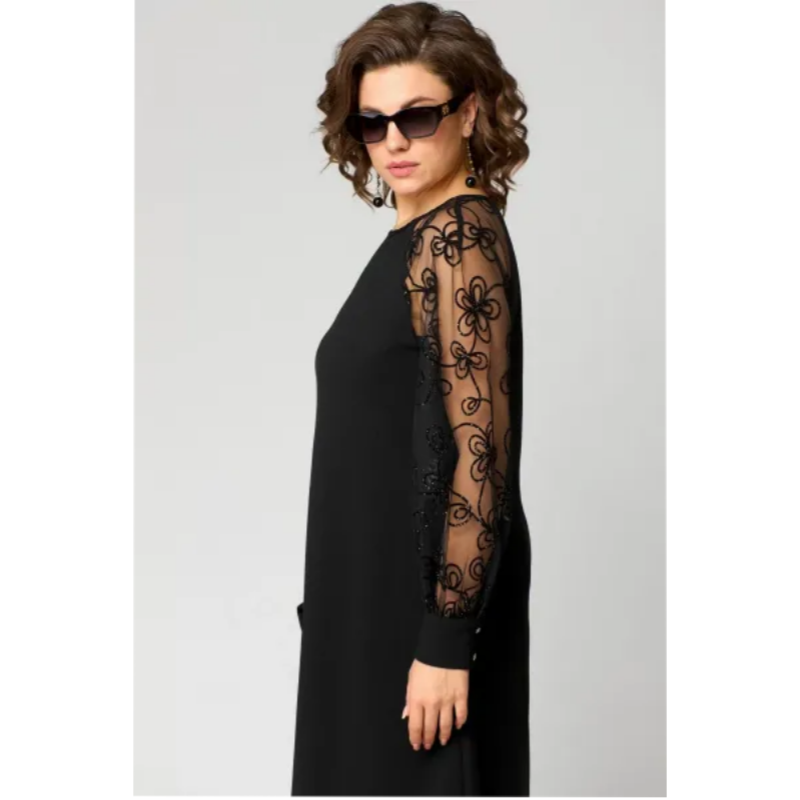 Haralda | Lässiges Langärmeliges Kleid